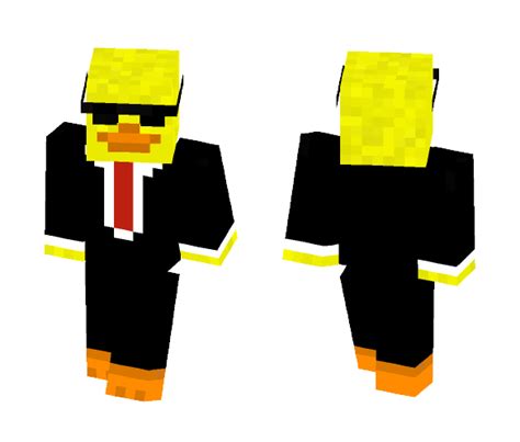 Download Secret agent duck Minecraft Skin for Free. SuperMinecraftSkins