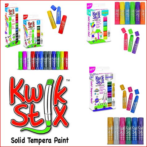 Kwik Stix Paint Sticks in NEON | Homeschool and Light Tables