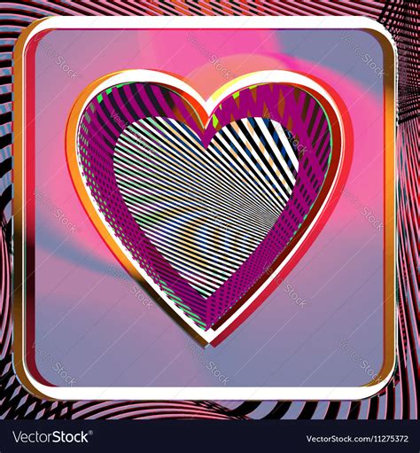 Abstract heart Royalty Free Vector Image - VectorStock