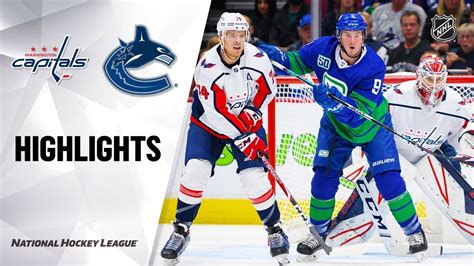 NHL Highlights | Capitals @ Canucks 10/25/19 - YouTube