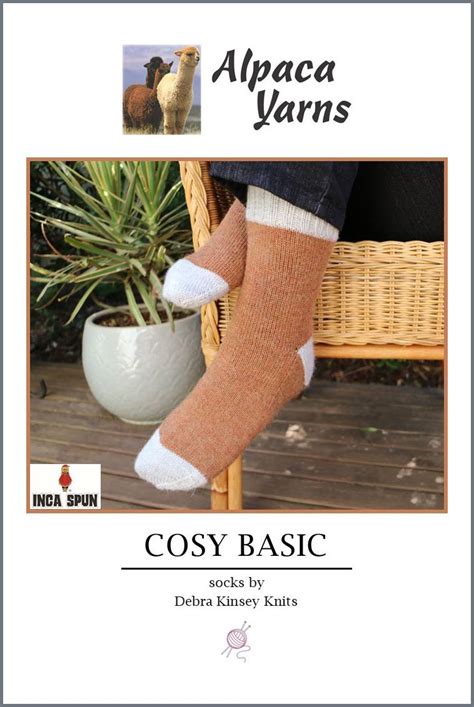 Cosy Basic Socks Pattern — DEBRA KINSEY KNITS