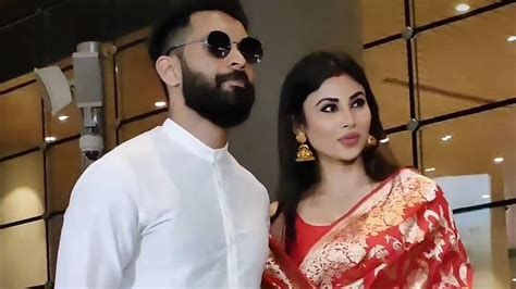 Watch: Mouni Roy and Suraj Nambiar return to Mumbai after marriage ...