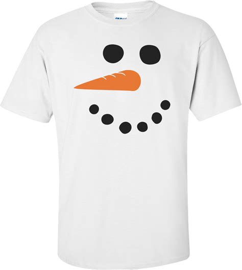 Funny And Cute Snowman T-shirt