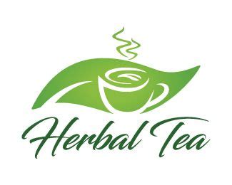 Herbal Tea Logo design - Creative design logo of a tea cup inside of ...