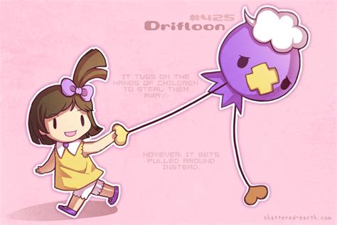 Pokemon of the Week # 425 Drifloon - Pokémon Crossroads