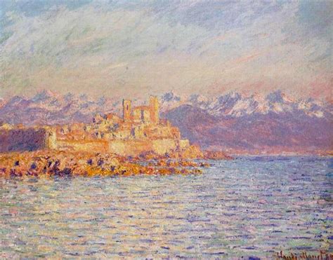 The Bay of Antibes, 1888 - Claude Monet - WikiArt.org