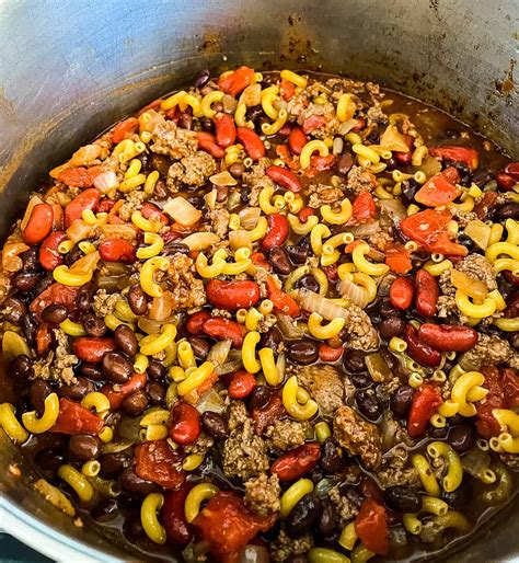 Easy Chili Mac Recipe (One Pot) - Creations by Kara