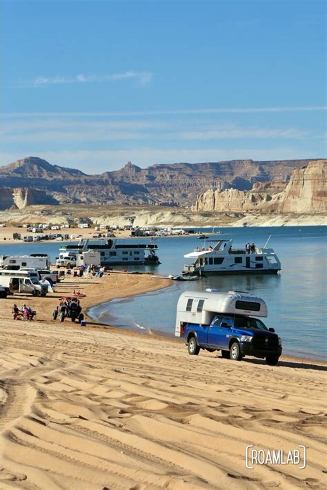 Lone Rock Campground | Lake powell, Lake powell utah, Arizona camping