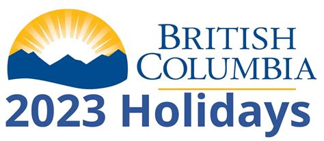 British Columbia Public Holidays 2023 - Public Holidays in Canada