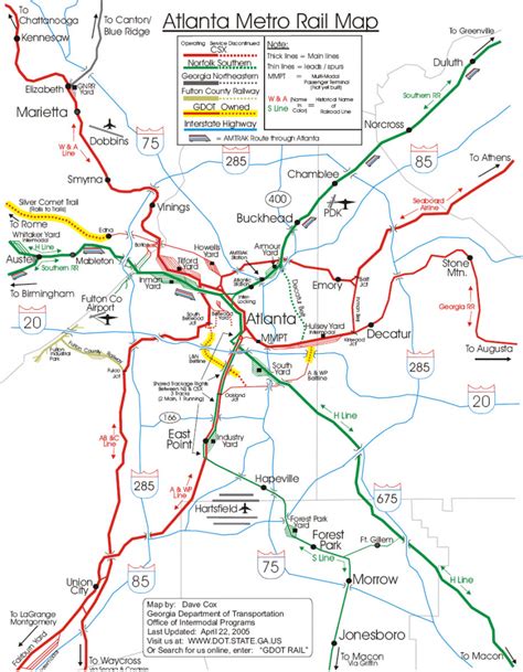 Atlanta's Rail Network | MMPT, 1999-2003