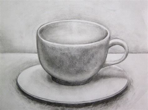 Dibujo Artístico a Lápiz | Pencil drawings, Still life pencil shading, Drawing cup