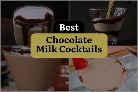 11 Chocolate Milk Cocktails That Will Rock Your World | DineWithDrinks