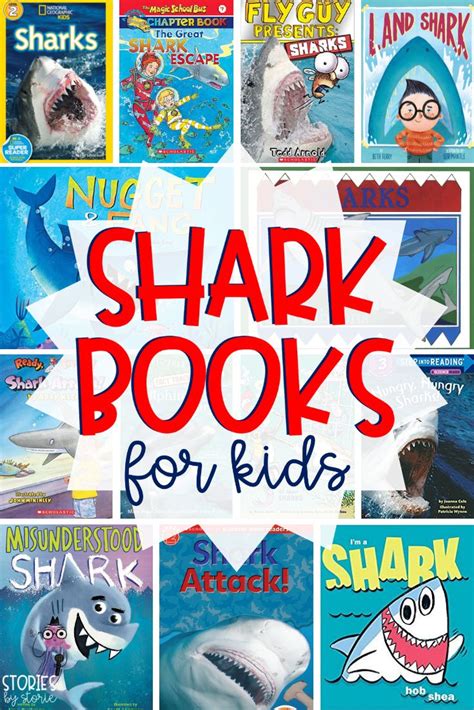 Shark Books for Kids | Shark books, Preschool books, Kindergarten books