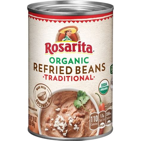 Rosarita Organic Refried Beans (16 oz) - Instacart