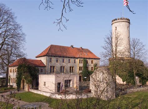 Historic Sparrenburg Castle in Bielefeld, Germany Stock Image - Image of stone, landmark: 262114045