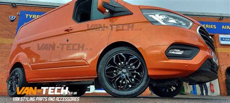 Ford Transit Custom Alloy Wheels JBW FST 18" Gloss Black