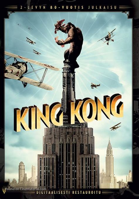 High resolution Finnish dvd cover image for King Kong Movie Covers, Dvd ...