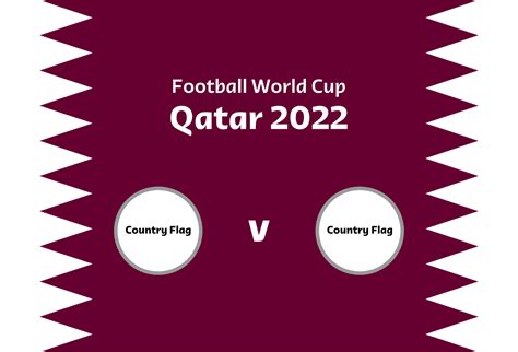 Qatar 2022 football world cup scoreboard poster free vector 11448503 Vector Art at Vecteezy