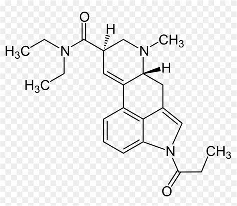 1p Lsd Chemical Structure, HD Png Download - 1200x988(#2049427) - PngFind