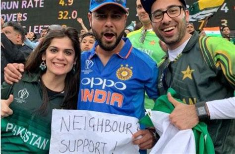 Neighbours support: Indian fan wins millions of Pakistani cricket fans ...