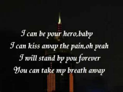 Enrique Iglesias - Hero (Lyrics) - YouTube