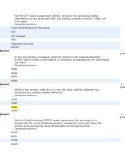 Coding References and Assignments: CPT, Anesthesia, HCPCS | Course Hero