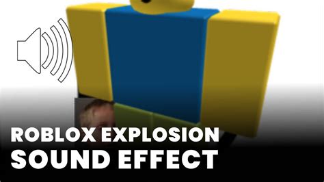 Roblox Explosion Sound Effect - Sound Effect MP3 Download