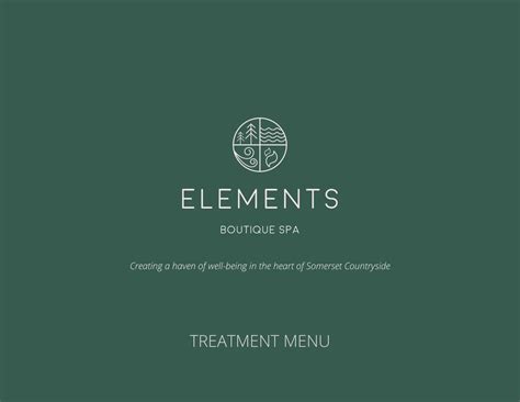 Treatments – Elements Boutique Spa