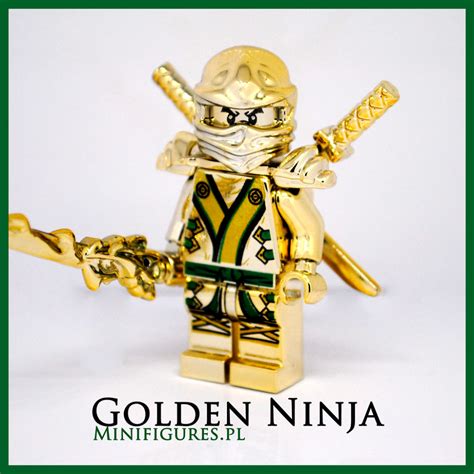 Golden Ninja | Lego ninjago birthday, Lego ninjago figures, Cool lego ...