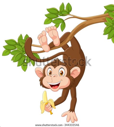 4,617 Hanging Cartoon Monkey Images, Stock Photos & Vectors | Shutterstock