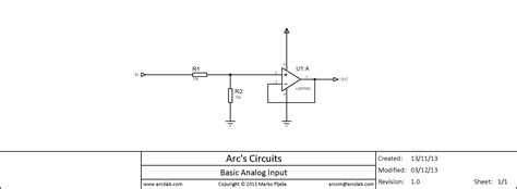 Arc's Lab » Blog Archive » Protected Analog Input