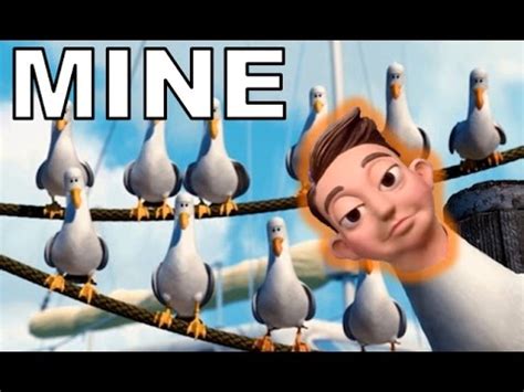 The "Mine" Seagulls from Finding Nemo but IT'S STINGY - YouTube