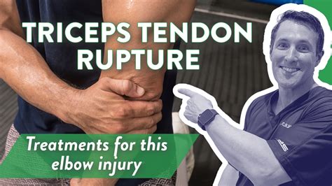 Triceps tendon rupture: Surgery and other treatments for this elbow ...