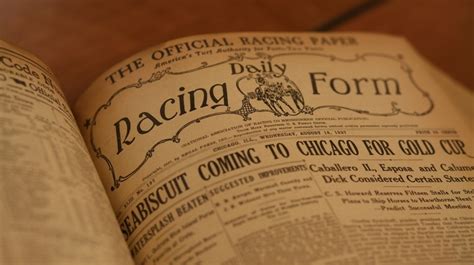 The 'Daily Racing Form' 117 Years Of Racing Stats Put To Pasture At The Track : NPR