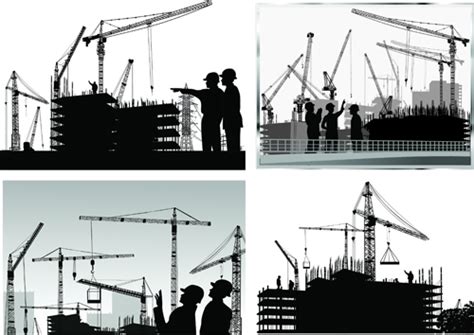 Building construction background vectors 01 free download