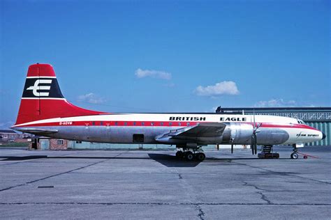 G-AOVM 2 Bristol 175 Britannia 312 British Eagle International Airlines LPL 13APR64 | Britannia ...