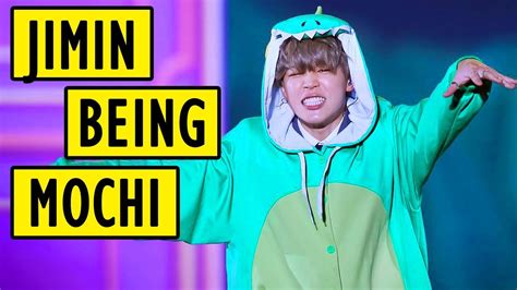 BTS Jimin Being a Living Mochi - YouTube