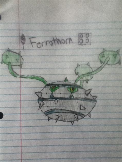 #598 Ferrothorn by Rainbowderp01 on DeviantArt