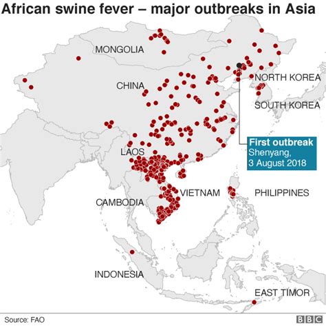 African swine fever: Fears rise as virus spreads to Indonesia - BBC News