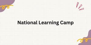 DepEd Set to Launch National Learning Camp Focused on Enrichment and ...