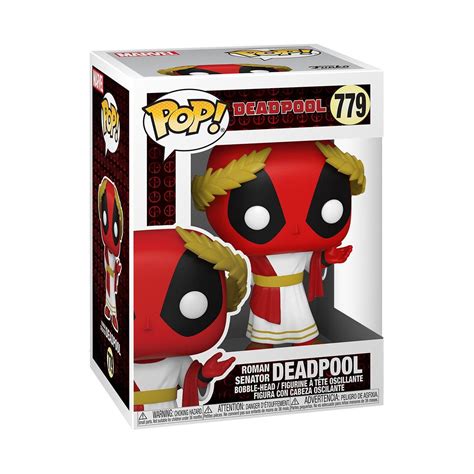 Funko POP! Marvel: Deadpool 30th Anniversary Roman Senator Deadpool 3. ...