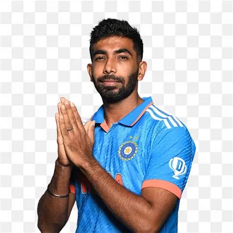 Jasprit Bumrah Indian cricketer free PNG photo