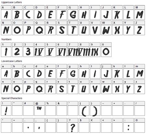 Friday 13 Font Download - Fonts4Free