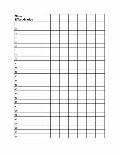 Printable Gradebook Template Editable | Stanley Tretick - Free ...