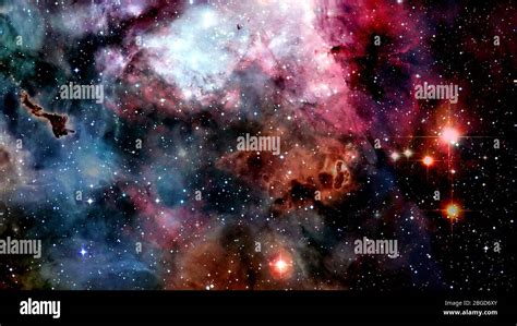 Starry background of deep outer space. Elements of this image furnished ...