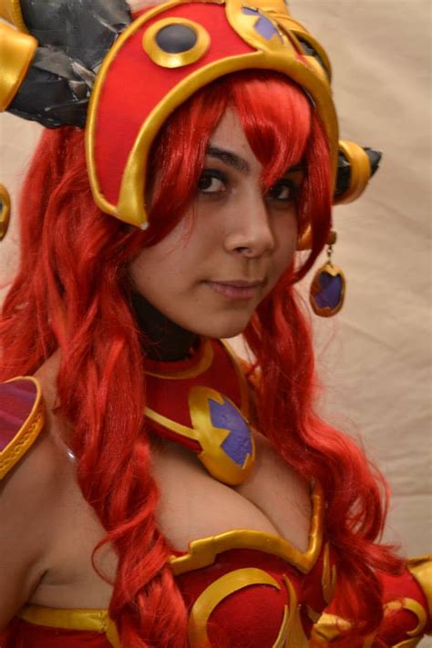 Alexstrasza cosplay 4 by mancinomagaly on DeviantArt