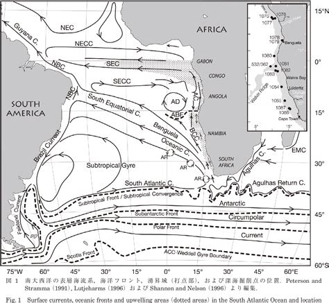 Figure 1 from A Review of the Paleoceanography of the Benguela Current System in the South ...