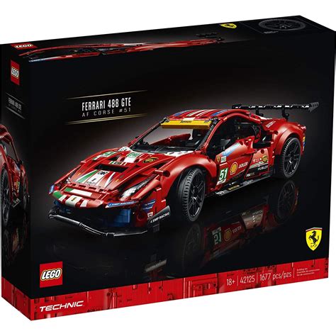 LEGO 42125 Technic Ferrari 488 GTE “AF Corse #51” | Blocks and Bricks