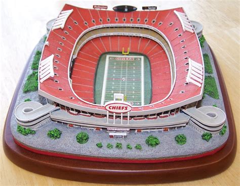 ARROWHEAD STADIUM - "Kansas City Chiefs" - Mini Replica - Danbury Mint ...