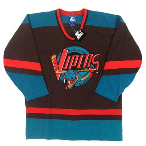 Vintage Detroit Vipers Starter Hockey Jersey NWT – For All To Envy